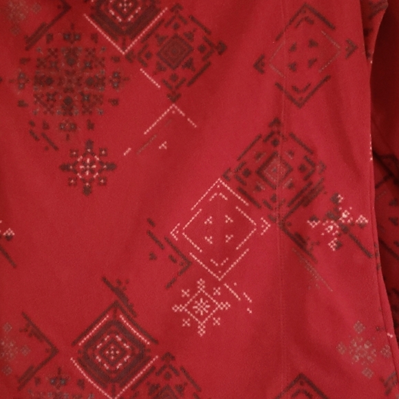 Red Fleece Hoodie - Picture 3 of 3